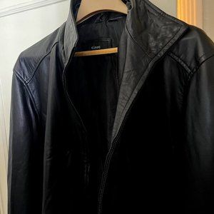 Alfani Leather Jacket Men's Size Large